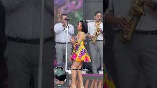 Baile de Briela Cirilo ☺️ cumbia conciertosperu baile lima parati live fyp viralshort [upl. by Karlin67]