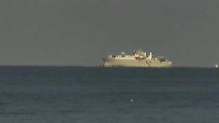 Cablelaying ship The Dependable off the Virginia Beach Oceanfront [upl. by Amund]