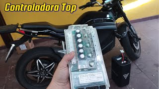 Voltz EVS a controladora barata mais Top Jrahk moto eletrica [upl. by Ardell645]