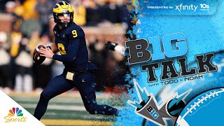 Michigan vs Iowa Big Ten Championship preview  Big Ten Talk  NBC Sports [upl. by Yrac684]