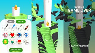 GAME LAND is live stack ball jump gameplay level 405 [upl. by Lanford]