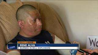 Victim from deadly Wisconsin mill explosion speaks [upl. by Rosene]