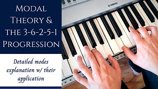 old video  newer available Modal Theory amp iiiviiiVI  Progression for Jazz Piano [upl. by Avelin]