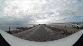 Le Passage du Gois juillet 2016 Kodak PixPro SP360 4K [upl. by Lleneg]