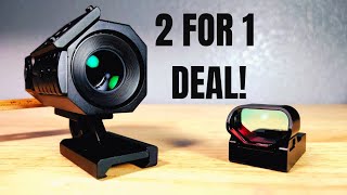 PRISM SCOPE REVIEW BEST BUY UNDER 130 2 FOR 1 MONSTRUM CERBERUS 3X AND ARES MICRO RED DOT [upl. by Nirik]