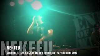 Nekfeu 1995  LEntourage qui chauffe le mic du EOW All Star 2010 [upl. by Sardse]