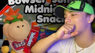 SML Movie Bowser Junior’s Midnight Snack Reaction [upl. by Ilwain]