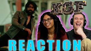 KGF KOLAR GOLD FIELDS CHAPTER 1  PART 1 MOVIE REACTIONCOMMENTARY [upl. by Heigho855]