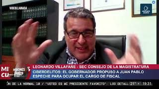 Leonardo Villafañe secretario del Consejo De la Magistratura Misiones Cuatro [upl. by Nitfa]