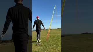 ⛳️ Daily Course Vlog  Isle Of Purbeck 5th Hole shorts golf golfvlogger [upl. by Javed88]