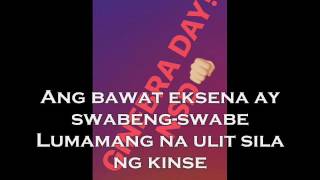 Sana Manalo ang Ginebra  With Lyrics [upl. by Esidarap]