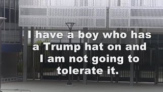 Teacher upset after student wears MAGA hat [upl. by Naus]