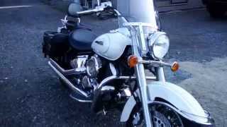 YAMAHA dragstar 1100 classic awesome sound ドラッグスター1100 マフラー音 [upl. by Haroun304]