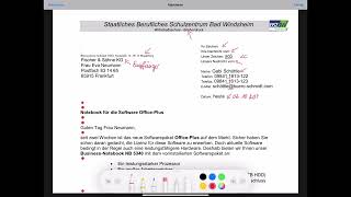 Geschäftsbrief nach DIN 5008  einfach erklärt  Gabi Schöttle [upl. by Esereht]