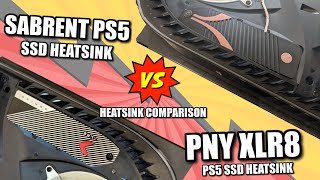 Sabrent VS PNY XLR8 PS5 SSD Heatsink  TEMPERATURE COMPARISON [upl. by Dylane946]