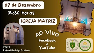 2a Missa Rorate da Paróquia Santo Huberto de IbiramaSC Igreja Matriz 0712AD2024 04h30 Padre R [upl. by Nylyahs479]