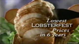 Lobsterfest at Red Lobster commercial 1999 from VHS [upl. by Akcirre]