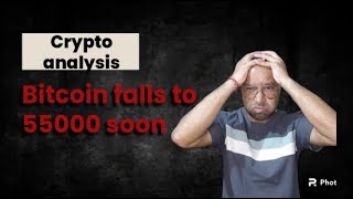 Bitcoin falls to 55000  altcoins analysis [upl. by Raveaux]