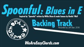 Howlin Wolf Spoonfull Backing Track [upl. by Nylrac424]