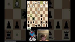 EASY STAFFORD GAMBIT TRAPFOR YOU VAPE HATERS   trending lichess chesscom echess chess [upl. by Naerol]