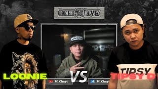 LOONIE vs TIPSY D  Deep Dive  Reaction Video [upl. by Skurnik400]