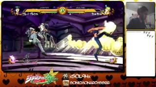 Jojos Bizarre Adventure ASB Netplay  Buccellati vs Jolyne [upl. by Weinhardt]