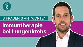 Immuntherapie bei Lungenkrebs 3 Fragen 3 Antworten  Asklepios [upl. by Anua]