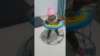 4 month baby Waker chalana Sikh Gayacutebaby funny short viral [upl. by Itsim452]