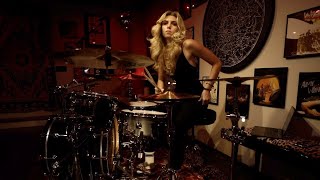 officialverucasalt quotVolcano Girlsquot Drum CoverBrooke C [upl. by Hoopen]