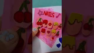 DIV nails blind bag with paper zoyas creative corner [upl. by Brenn943]