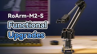 RoArmM2S Desktop robotic arm kit Esp32 4DOF with powerful features based on ROS2 [upl. by Ita]