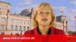 DIE LINKE Dagmar Enkelmann Statt Verschuldung brauchen wir ein gerechtes Steuersystem [upl. by Amadeo193]