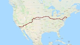 California to New York A Complete Road Trip [upl. by Molly930]