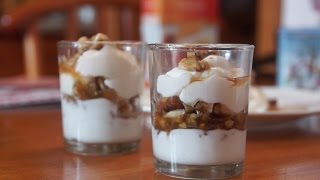 Griechischen Joghurt mit Honig und Walnüssen selbermachen mit und ohne Thermomix® [upl. by Amitaf]