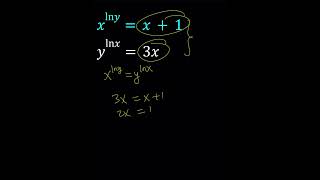 A Logarithmic Exponential System [upl. by Goran240]