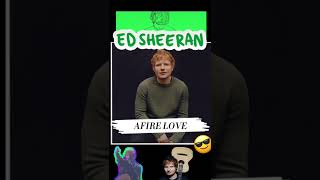 Ed Sheeran  Afire Love [upl. by Moffit]