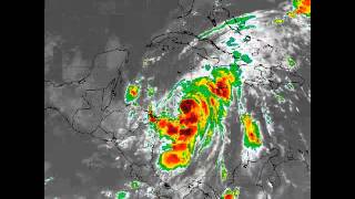 Hurricane Wilma 2005 Rapid Intensification [upl. by Quintina]