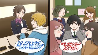 What happens when everyone can see what you looked up online Manga Dub [upl. by Nylidam]