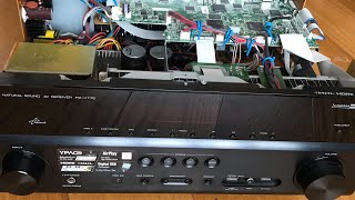 YAMAHA AVR RXV775 Repaired  Test video HetztronicsTechCo [upl. by Lesko595]