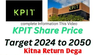 KPIT Share Price Target 2050 10x Return  KPIT Share Price Today [upl. by Nolaf]