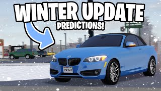 PREDICTING THE NEW GREENVILLE WINTER UPDATE  Roblox Greenville [upl. by Lanford]