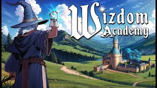 Wizdom Academy Gameplay  Management Game  PC [upl. by Ugo]