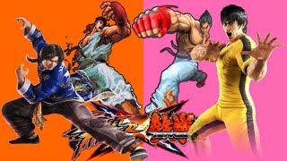 Jeet Kune Do Zui Quan Gameplay Combo moves with Marshall Law and Lei Wulong Street Fighter X Tekken [upl. by Jacenta861]