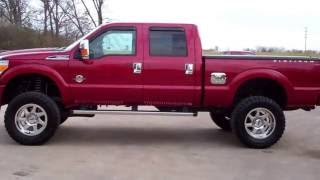 BEST LIFTED 2016 FORD F350 PLATINUM LIFT 67L POWERSTROKE DIESEL 4WD WALK AROUND REVIEW SOLD 8650 [upl. by Yenattirb]