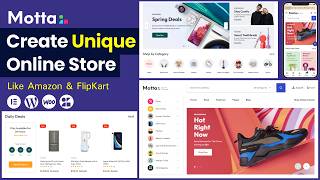 How to Create an eCommerce Website with WordPress  UNIQUE ONLINE STORE 2024 [upl. by Rohclem]