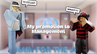 My promotion to Management  Bloxton Hotels [upl. by Strait]