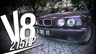 BMW E34 530i INDIVIDUAL  MESIN V8 MERDU SEKALI [upl. by Susana929]