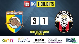 LICATACASTROVILLARI 31  HIGHLIGHTS  37 GIORNATA  SERIE D 202324 [upl. by Michaeline]