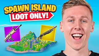 OG Fortnite SPAWN ISLAND Loot ONLY [upl. by Joelie]