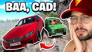 Cel mai PERICULOS DRUM dar masinile devin MAI BUNE pe BeamNG MODAT [upl. by Adkins935]